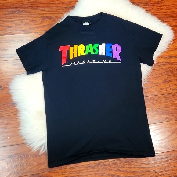 Other - Thrasher Mag Rainbow Tshirt